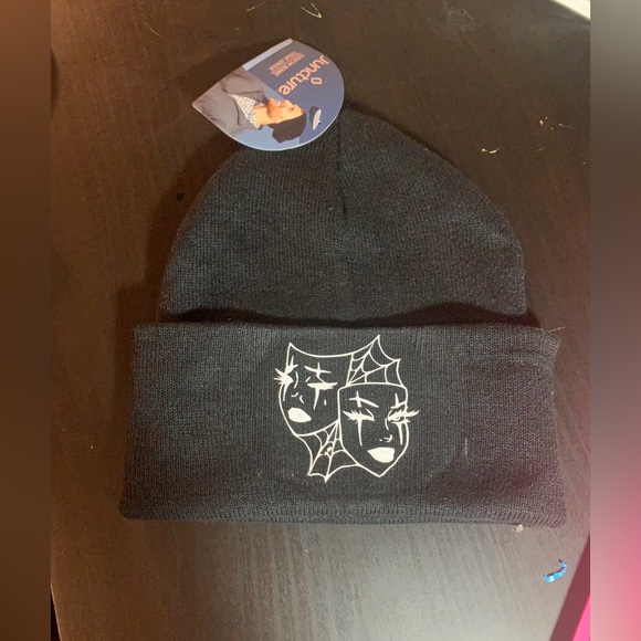 Spider Web Masks Hat - Picture 1 of 1